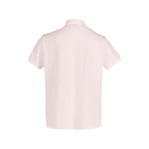 Polo Ralph Lauren Teddy Bear Embroidered Polo Shirt in White Cotton